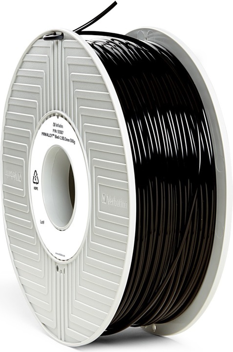 Produktbild Verbatim PRIMALLOY 2.85MM BLACK 500G (TPE, 2.85 mm, 500 g, Schwarz)