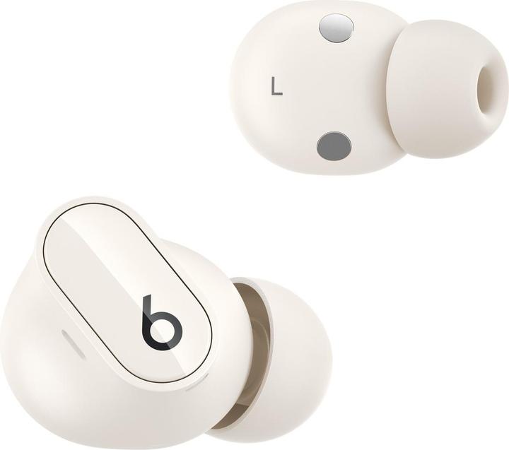 Image du produit Beats Studio Buds + Noise Cancelling True Wireless Earbuds, Cream White (9 h, Sans fil)