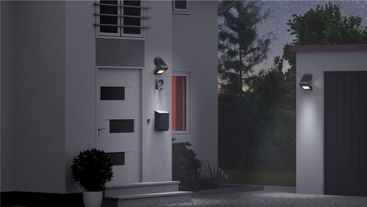 Image du produit Goobay Applique murale solaire à LED (220 lm, IP65)