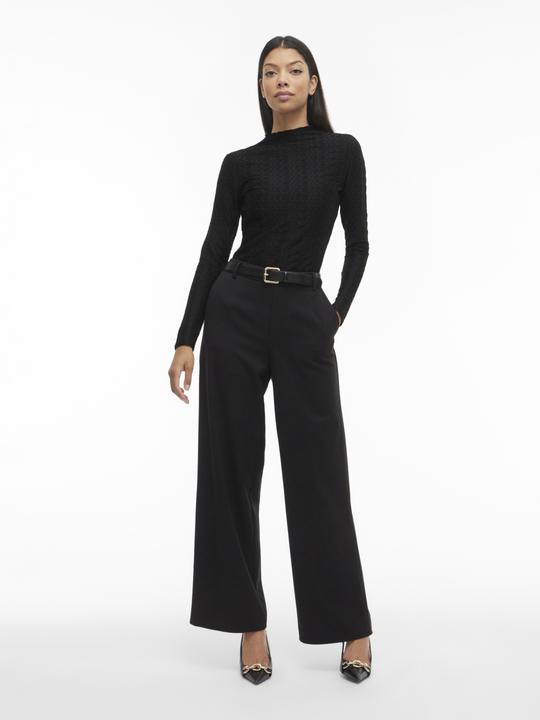 Immagine prodotto Vila VISAGARA Stehkragen Oberteil mit langen Ärmeln (M)