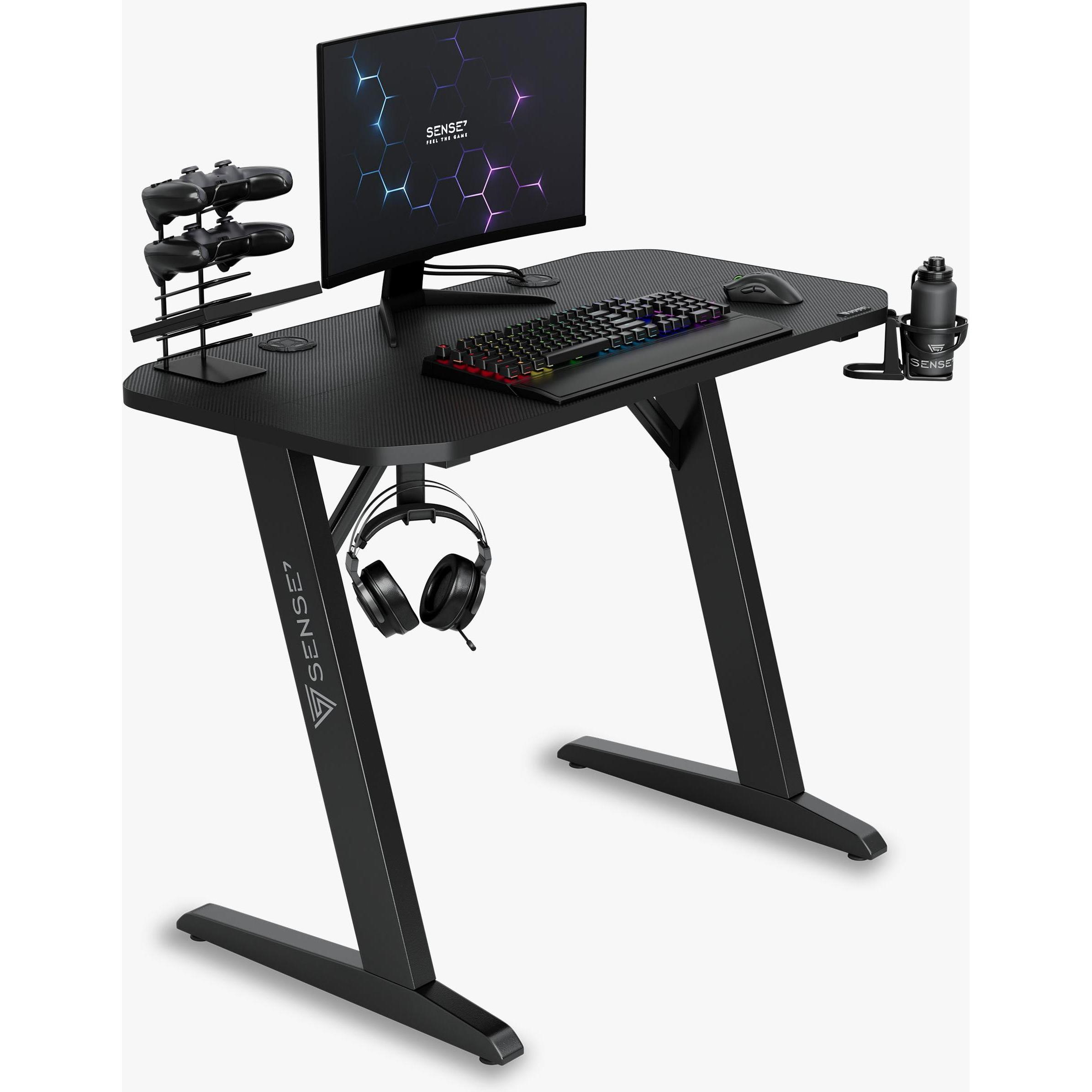 Thumbnail - Sense7 Nomad Basic, Gaming Tisch, Schwarz