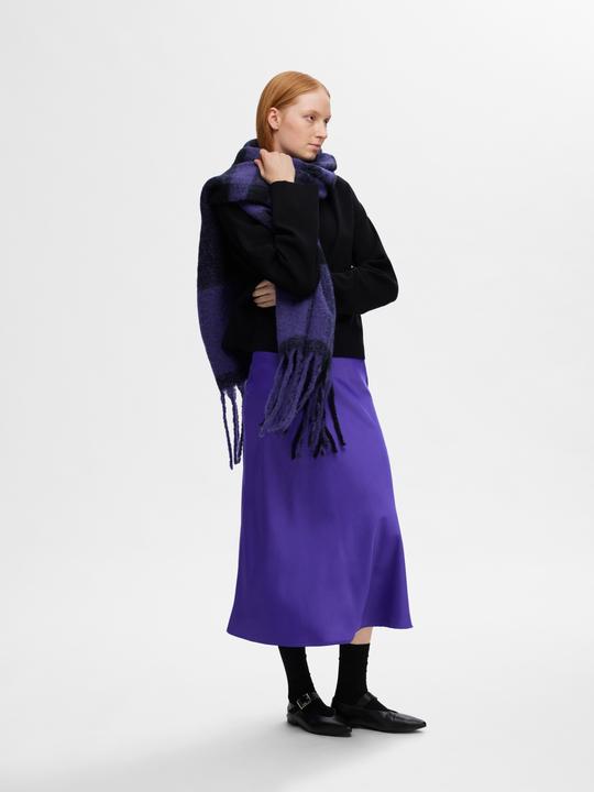 Actual product image Selected Satin Midi Skirt (38)