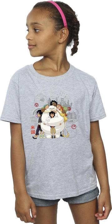 Produktbild Disney Big Hero 6 Baymax Group Hug TShirt Mädchen (128)