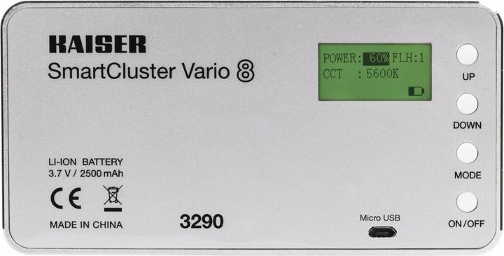 Produktbild Kaiser Fototechnik Kaiser SmartCluster Vario 8 (Videoleuchte)