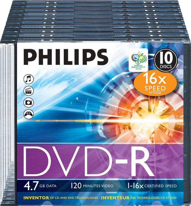 Actual product image Philips DVD-R (16 x)