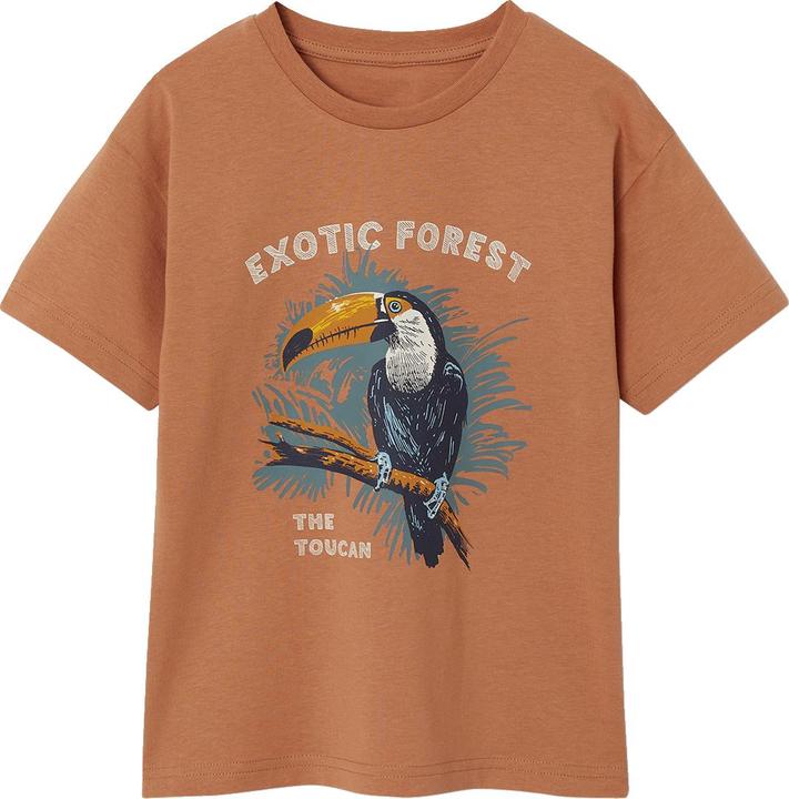 Immagine prodotto Vertbaudet Jungen T-Shirt mit Tierprint, Recycling-Baumwolle (152)