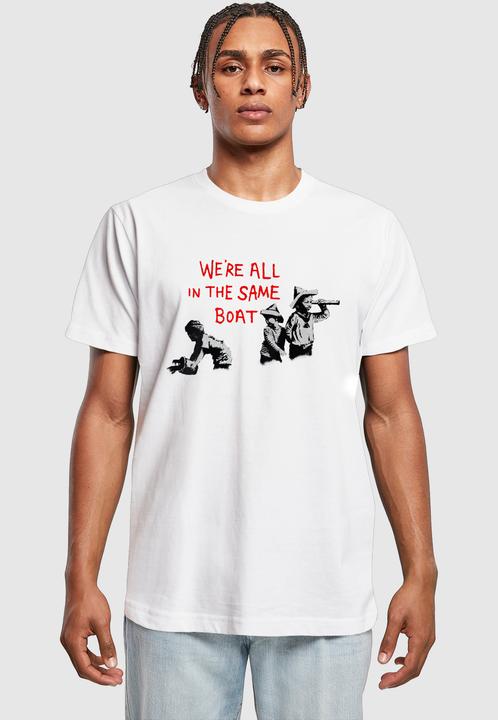 Produktbild Merchcode Brandalised - In The Same Boat T-Shirt - 189269 (L)