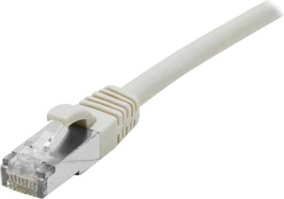 Actual product image Exertis Connect Patch cable S/FTP (PiIMF), Cat 6A (EIA/TIA), grey, 5.0 m Patch cable with extra slim bend protec (S/UTP, CAT6a, 5 m)