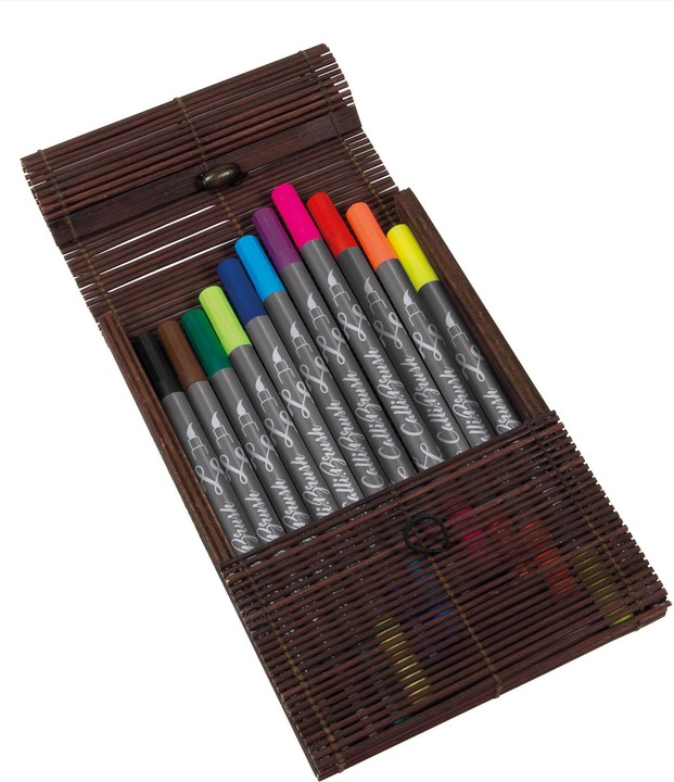 Produktbild Online Calli Brush Pen (Mehrfarbig, 11 x)