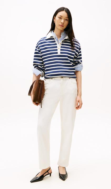 Produktbild Tommy Hilfiger Gold Button Rugby Terry Sweatshirt Pullover (XXL)