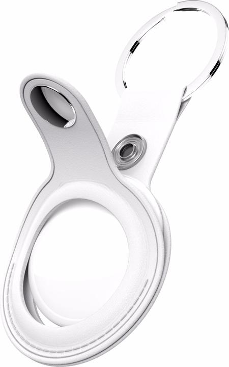 Actual product image Keybudz AirTag Keyring White