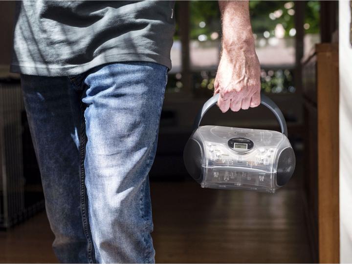 Image du produit Lenco SCD-24 transparent (FM, Bluetooth)