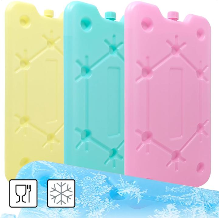 Image du produit Com-four 4 Stück bunte Kühlakkus
