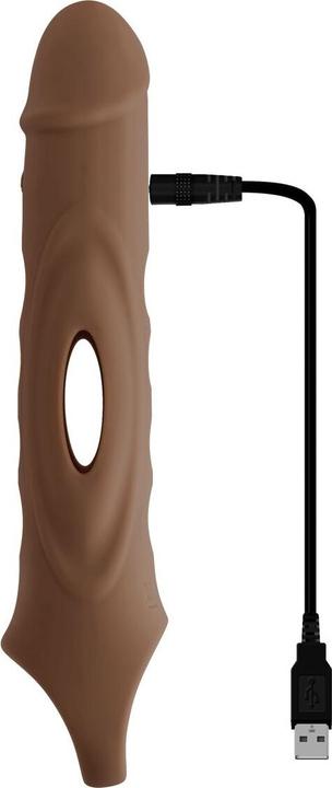 Produktbild Zero Tolerance Big Boy Extender Light Vibrator Brown 26,8 cm