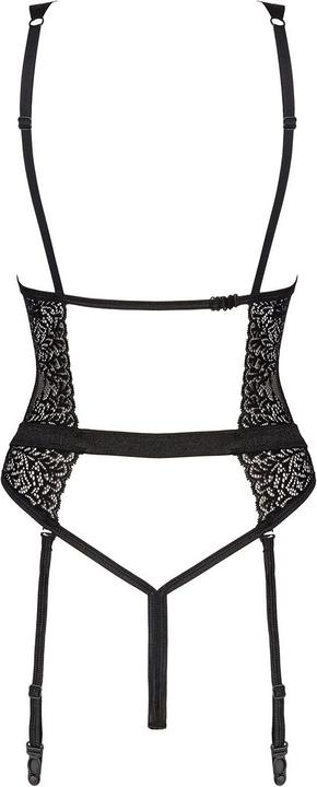 Produktbild Obsessive Yaskana Garter Teddy - Black (L, M)