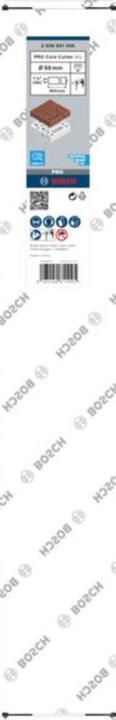 Actual product image Bosch Professional Zubehör PRO Core Cutter dry, 68 x 400 mm, 1 1/4 inch UNC (68 millimetres)