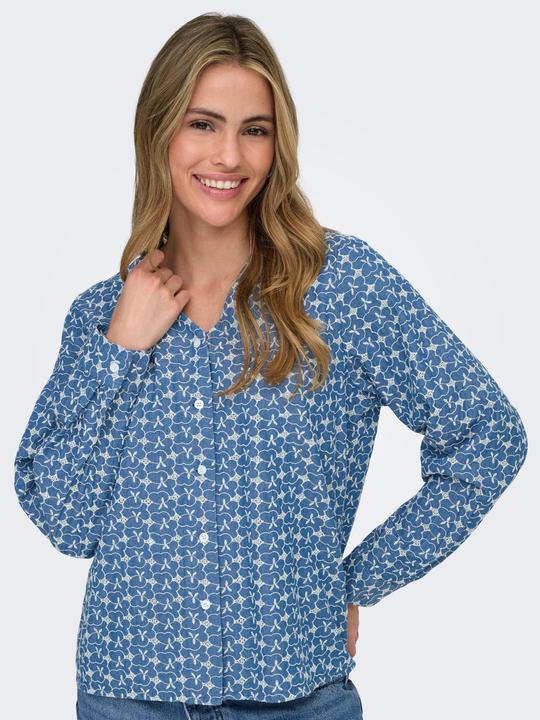 Immagine prodotto Only Onlelvira Ls Print Dnm Shirt Gua (XL)