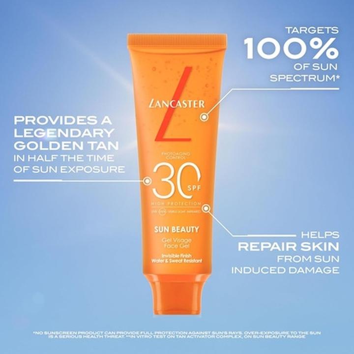 Image du produit Lancaster Sun Sport (Crème solaire visage, SPF 30, 50 ml, 60 g)