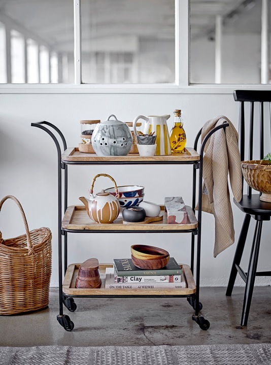 Produktbild Creative Collection Begonia Jug, Yellow, Stoneware (1.20 l)