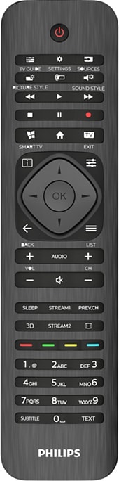 Philips SRP4000/10 (Télécommande universelle, Miracast)