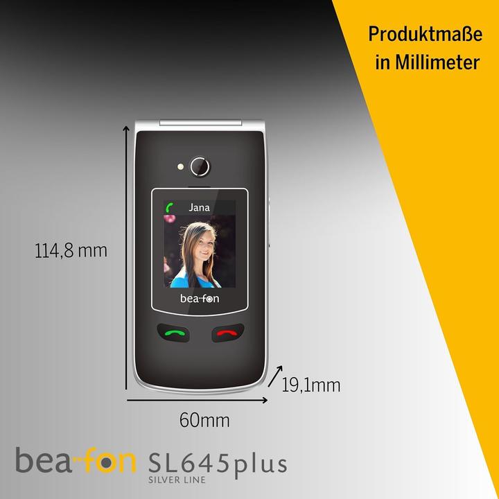 Produktbild Bea-Fon SL645 plus 2G (2.80", 3 Mpx)