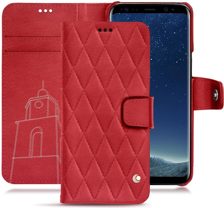 Produktbild Noreve Lederschutzhülle Wallet (Samsung Galaxy S8+)