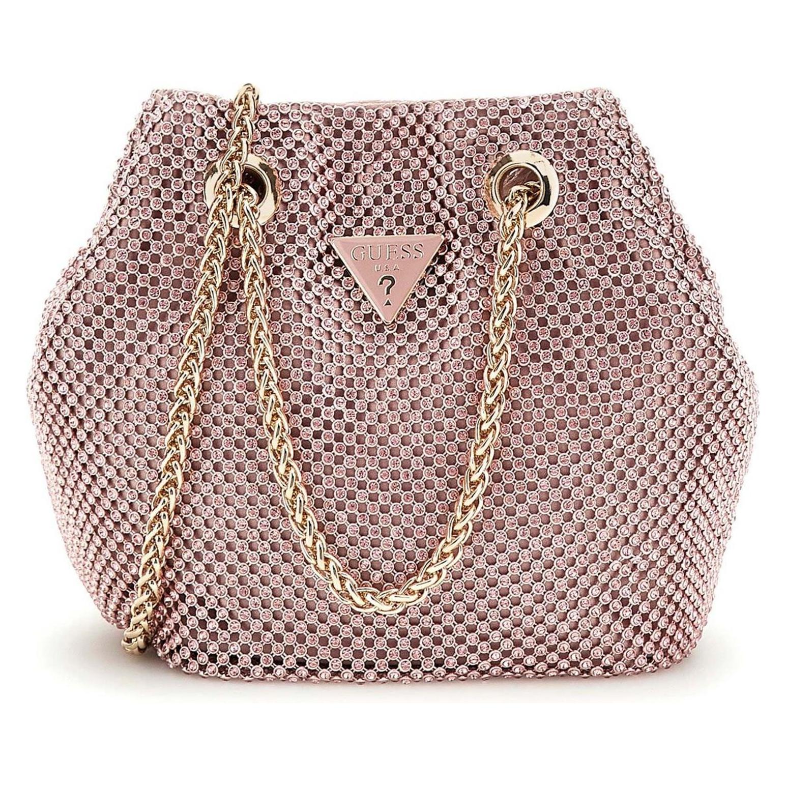 Guess, Damen, Handtasche, Zalina Mini Pouch, Rosa