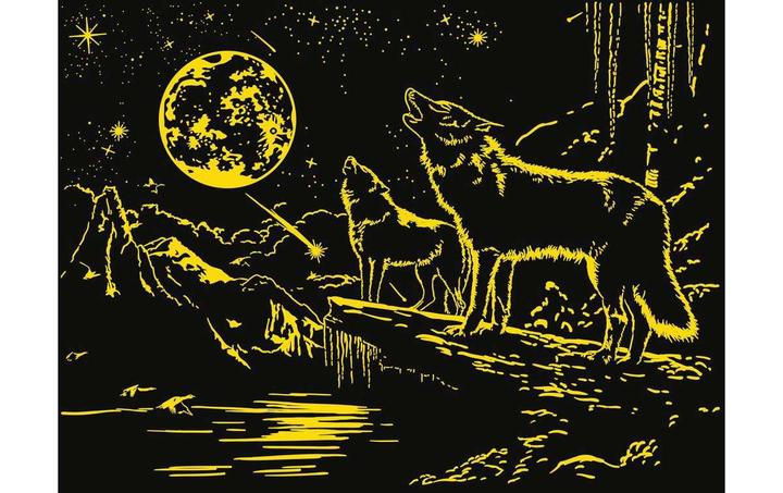 Produktbild Ravensburger Wolf im Nordlicht (500 Teile)