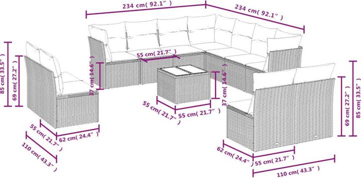 Produktbild vidaXL Felicity