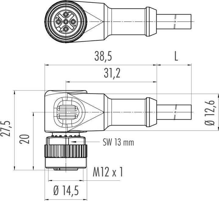 Produktbild Schubiger Sensor/AktorSteckver konfektioniert