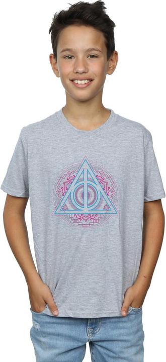 Produktbild Neon Deathly Hallows TShirt Jungen (140, 146)