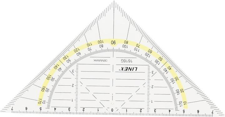 Produktbild Linex Geometriedreieck (16 cm)