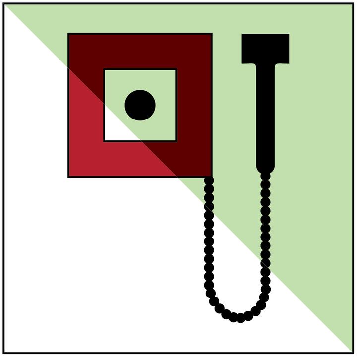 Produktbild Brady IMO - Manuell betriebener Brandmelder