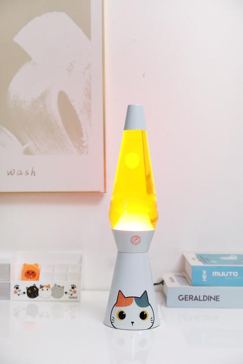 Actual product image Total Juggling iTotal - Lava Lamp 36 cm - Orange Cat (XL2806)