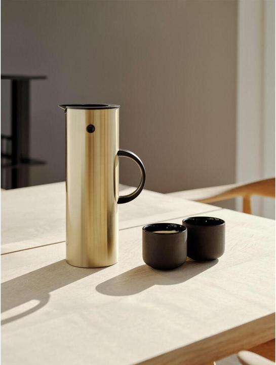Actual product image Stelton EM 77 vacuum jug 1l brushed brass (900-8) (1 l)