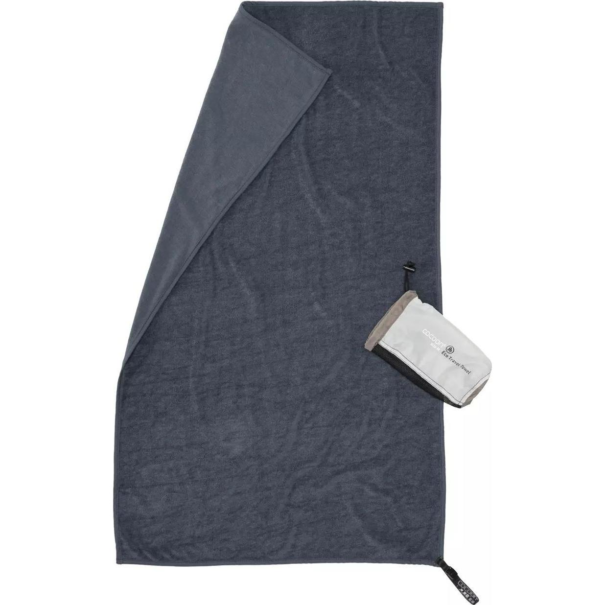 Cocoon, Reisehandtuch, Handtuch Eco Travel Towel, 120 x 60 cm, Blau, (120 x 60 cm)