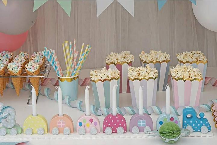 Actual product image Jabadabado Train with candles