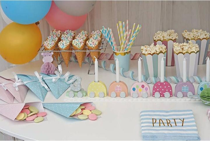 Actual product image Jabadabado Train with candles