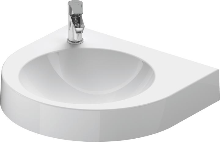 Image du produit Duravit Lavabo ARCHITEC sans meuble vasque 575x520mm HL-avant blanc (520 mm, 575 mm)
