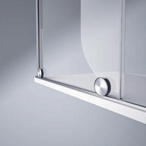 Actual product image Hüppe HÃPPE Xtensa pure sliding back door 2-piece (1/2), width:120cm, hinged right (120 cm, 200 cm)