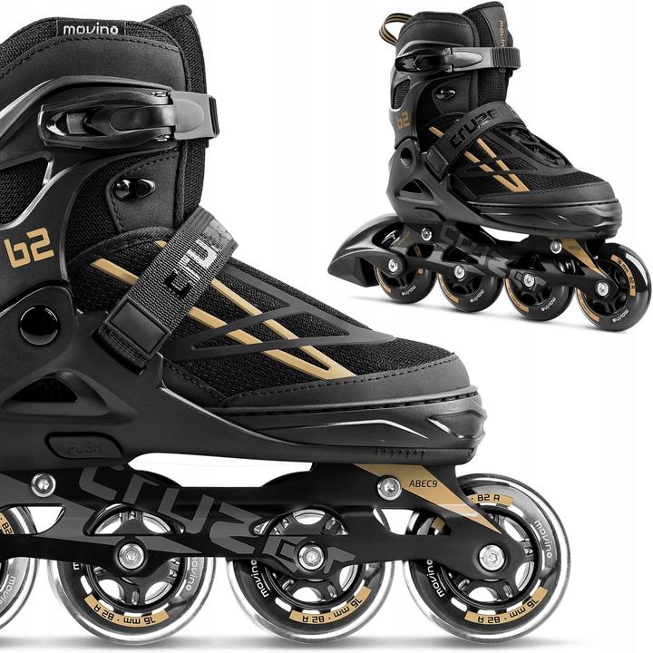 Actual product image Movino Cruzer B2 Adjustable Inline Skates (30, 31, 32, 33)
