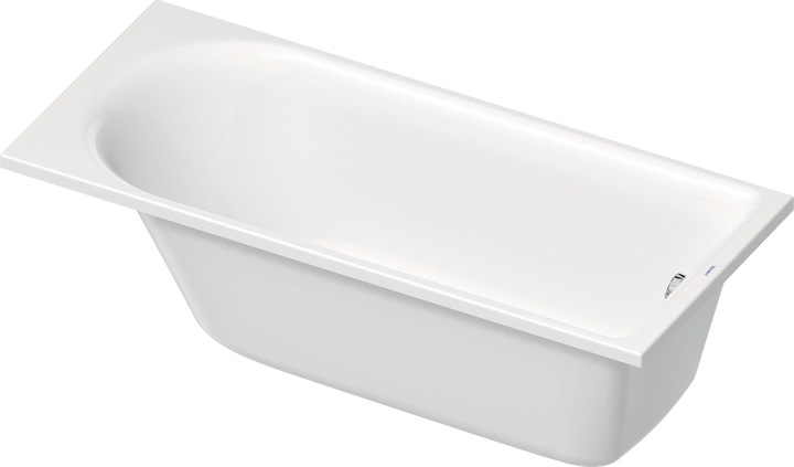 Actual product image Duravit Bathtub D-NEO built-in version 1 RS 1600x700mm white (130 l, 160 cm, 70 cm)
