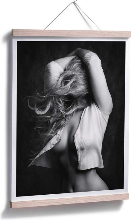 Actual product image Trenddeko Blond hair (60 x 80 cm)