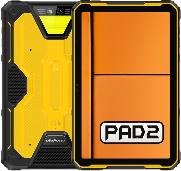Produktbild Ulefone Tablet Armor Pad 2 8/256 black-yellow (4G, 11", 256 GB, Gelb, Schwarz, Yellow)