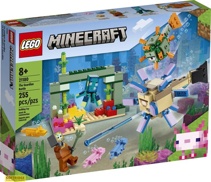 Actual product image LEGO The Guardians' Duel (21180, LEGO Minecraft)