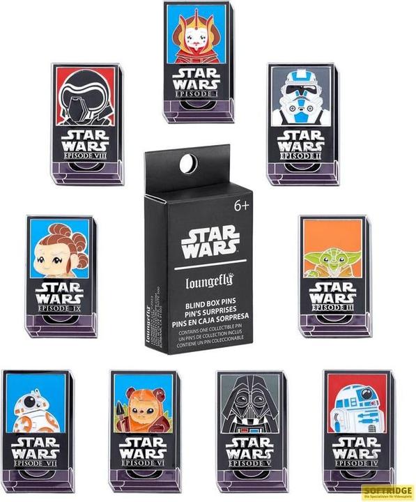 Image du produit Funko Pin's Star Wars VHS Display (18)