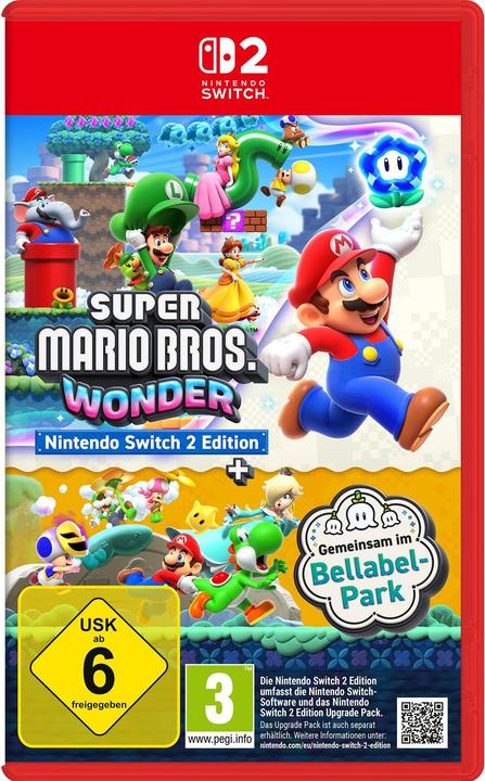Productafbeelding Nintendo Super Mario Bros. Wonder – Switch 2 Edition + Gemeinsam im Bellabel-Park (Switch 2, Duitse)