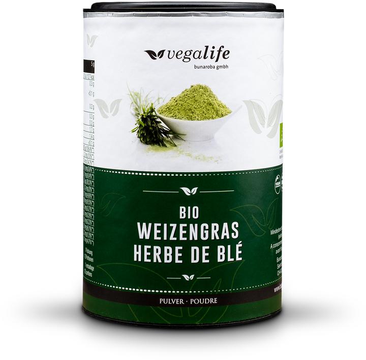 Produktbild vegalife Bio Weizengras Pulver (1 Stück, Pulver, 125 g)