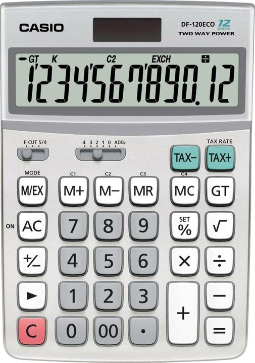 Actual product image Casio Df-120eco (Batteries, Solar cells)