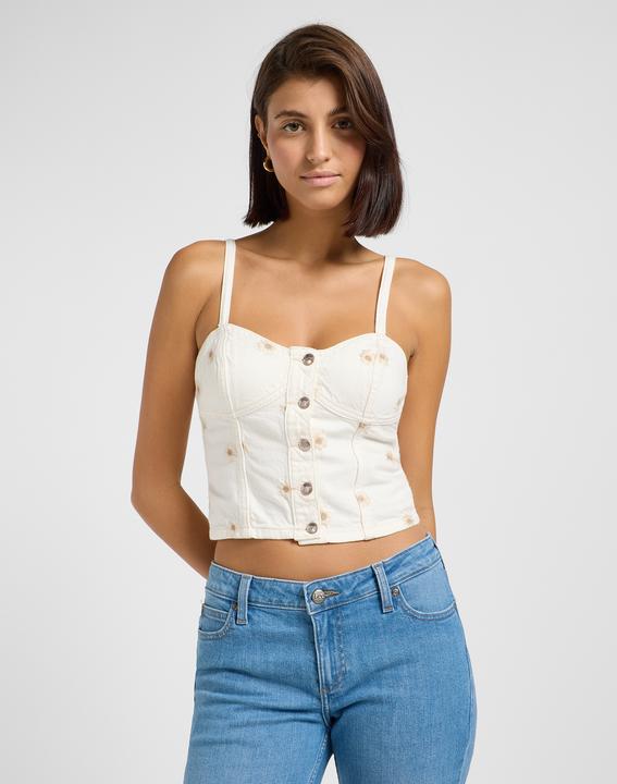 Actual product image Lee Top Embroidery Top (M)